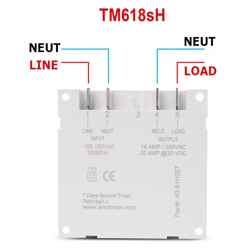 110 vac 1 sekunds intervall 7 dager ukentlig programmerbar digital elektronisk lampe andre kontroll timerbryter
