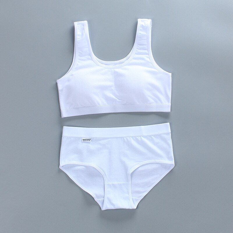Tiener Beha En Slipje Sets 8-14Y Tiener Kleding Tiener Sport Ondergoed Training Bh Korte Voor Meisjes 10 Sport Gewatteerde Topic 12