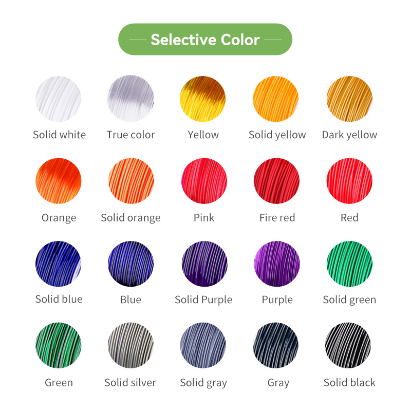 eSUN 3D Printer Filament PETG 1.75mm 1kg/2.2lbs Plastic Filament Consumables PETG 3D Printing Material for 3D Printer