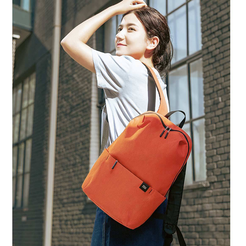 Neueste Xiaomi Bunte Mini Rucksack Tasche 8 Farben Ebene 4 Wasser Abweisend 10L Kapazität 165g Gewicht YKK Postleitzahl draussen Clever Leben