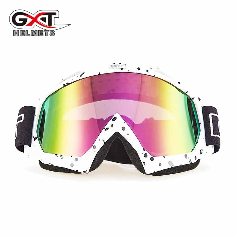 Gxt motorcross hjelm beskyttelsesbriller atv mtb snavs cykel beskyttelsesbriller motorcykel enduro off-road vindtæt skiløb skøjteløb: 6