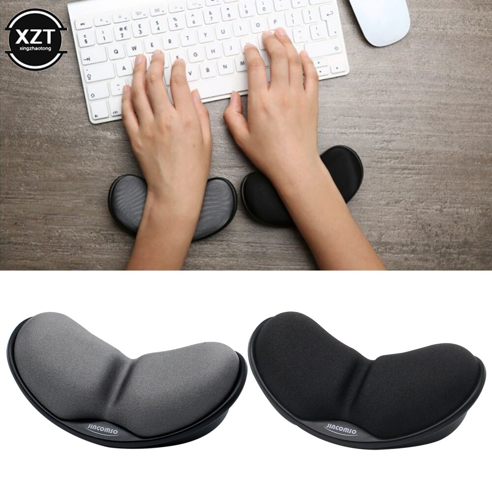 Memory Foam Gaming Muismat Comfort 3D Polssteun Rubber Hand Wrist Rest Mouse Mat Ergonomische Gezonde Voor Pc computer
