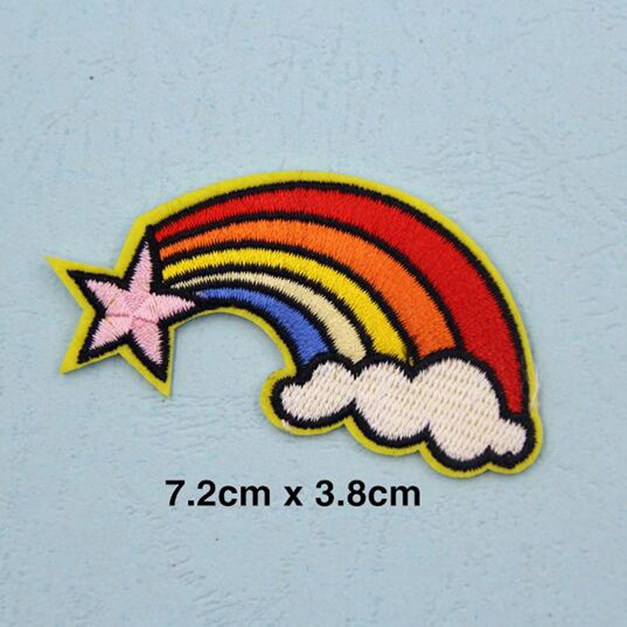 Cool Craft Embroidered Patches For Hat Cap Clothes Stickers Bag Sew Iron On Applique DIY Apparel Sewing Clothing Accessories BU8