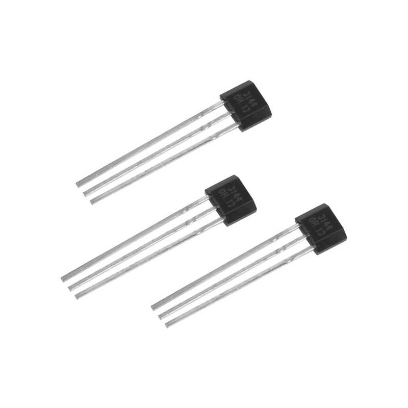 10pcs/lot A3144 3144E OH3144E Hall Effect Sensor SWITCHES TO-92UA 3pin SIP