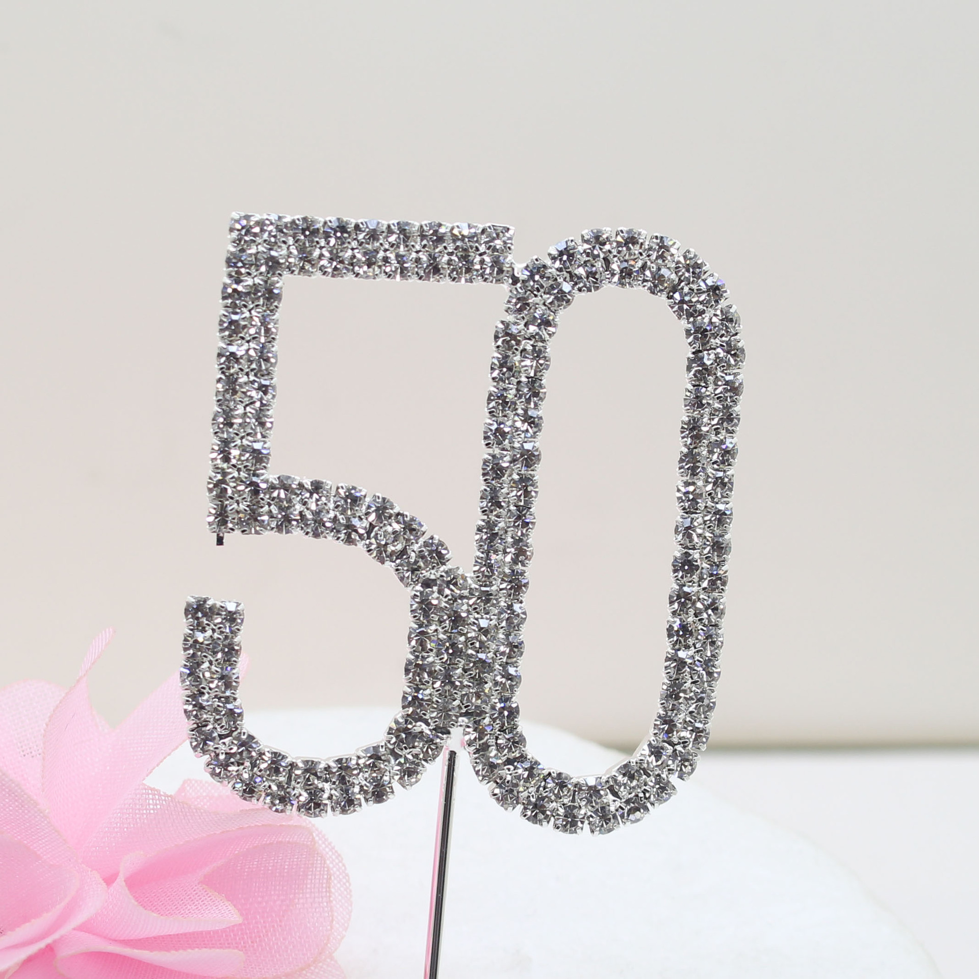 1szt Srebrny błyszczący cylinder na tort Numer 10 18 21 30 40 50 60 70 Diamentowy cylinder na tort na przyjęcie urodzinowe i rocznicowe Dekoracja tortu: Fluorescencji Żółty