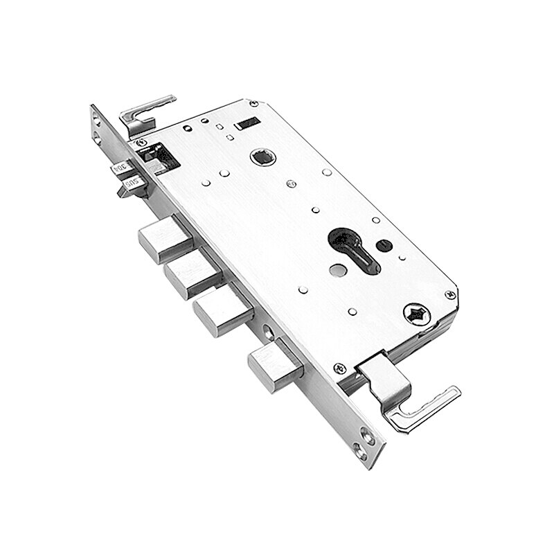 All-steel Lock Body for Smart Electronic Lock 24mm-240mm 6068 Lock Body Adjustable Direction Stainless Steel Lock Body