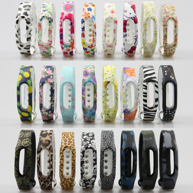 1 pulsera de silicona colorida para Xiaomi Miband Mi Band 1 y 1S