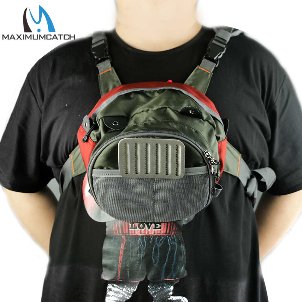 Maximumcatch KAH Light Weight Adjustable Fly Fishing Chest Pack Outdoor Multifunction Fishing Bag