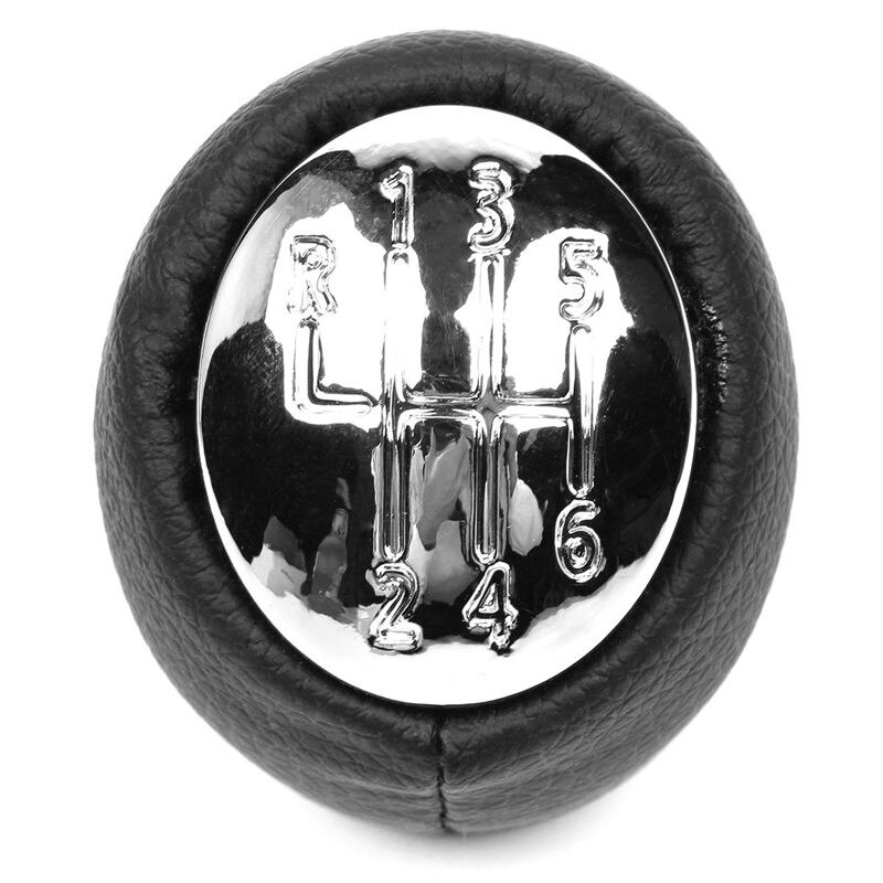 6 velocidade do carro botão do deslocamento de engrenagem cabeça andebol botão chrome caps para renault laguna ii 2 mk2 2001 2002 2003 2004 2005 2006 2007