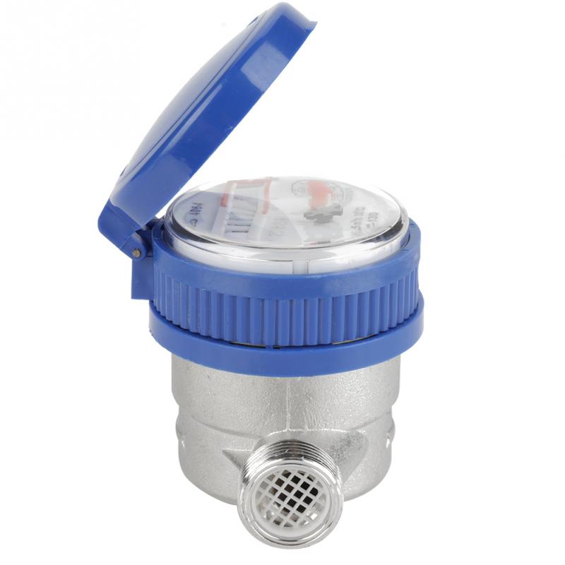 Tuin Water Meter 15 mm 1/2 inch Watermeter Koud Water Teller met Fittings voor Tuin & Huis Gebruik compteur eau