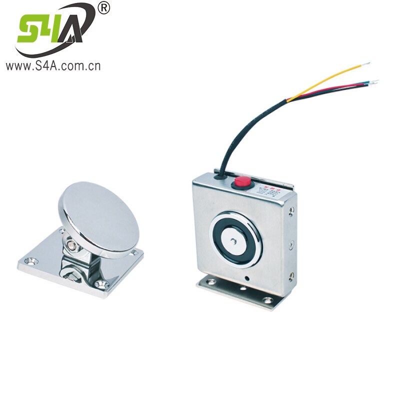 Dc 24v Floor Mounting 50Kg Electric Control Stainless Automatically Close Magnetic Wooden Glass Fire Door Holder