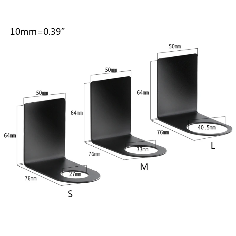Hanging Hanger Wall No Drill Paste Bracket Shampoo Soap Liquid Bottle Holder Stand Hook Shower Gel Bottle Rack Hook
