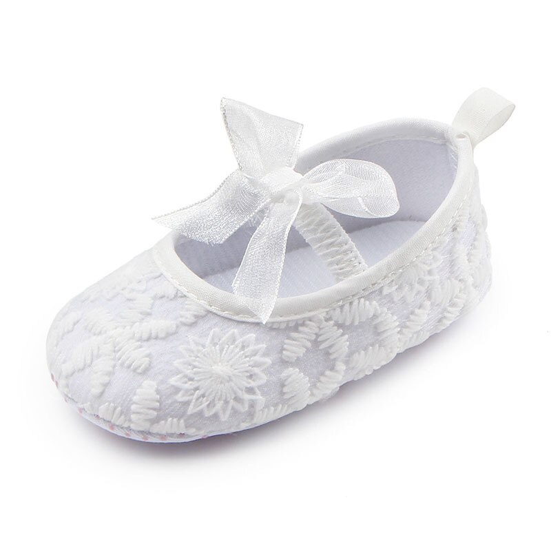 Neue Baby Socken Schuhe Nette Spitze Bögen Blume Neugeborenen Mädchen Socken Anti Slip Weiche Gummi Sohlen Säuglings Kleinkind Socken Hausschuhe
