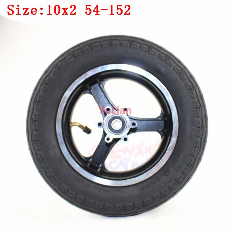 10x2 tyre wheel for Kid Schwinn Tricycle,baby stroller,Electric scooter,Wheelbarrow 10 x 2/54-152 Tire and rims hub combo