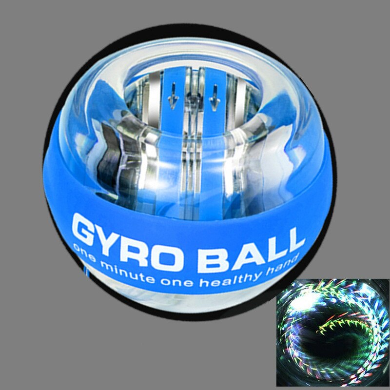 Självstartande handled boll manlig grepp boll glöd finger handled arm styrka fitness boll