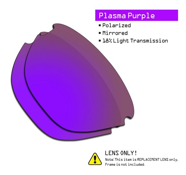 SmartVLT Polarisierte Ersatz Linsen für Oakley Frogskins Lite Sonnenbrille-Mehrere Optionen: Violett-ShieldCoat