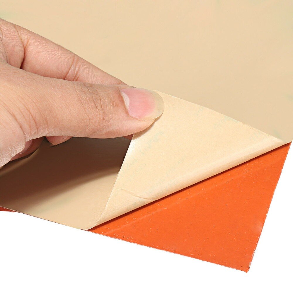 400 x 400mm Heated Bed Heater Pad Silicone Heating Mat For 3D Printer