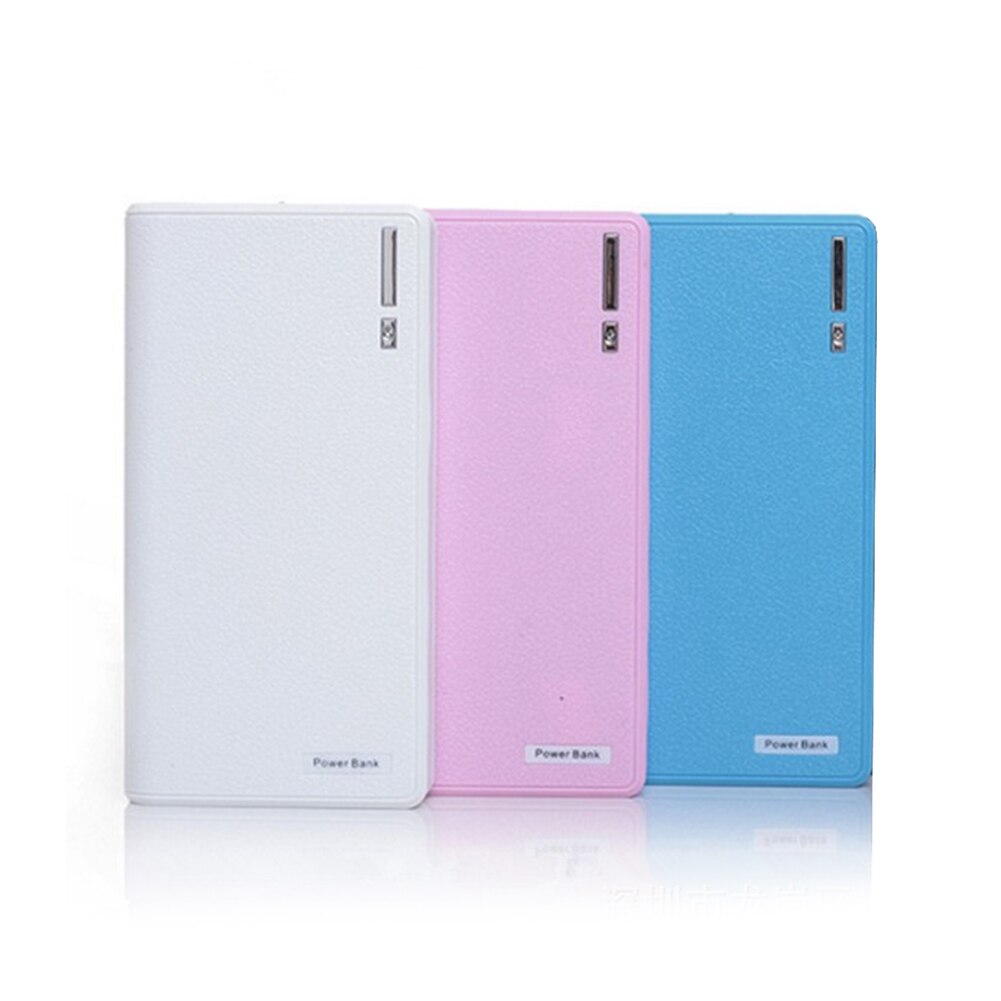 Resistente al desgaste, gran capacidad, sin soldadura, Banco de energía, contenedor exterior, funda de batería duradera, soporte de carga USB para batería 18650