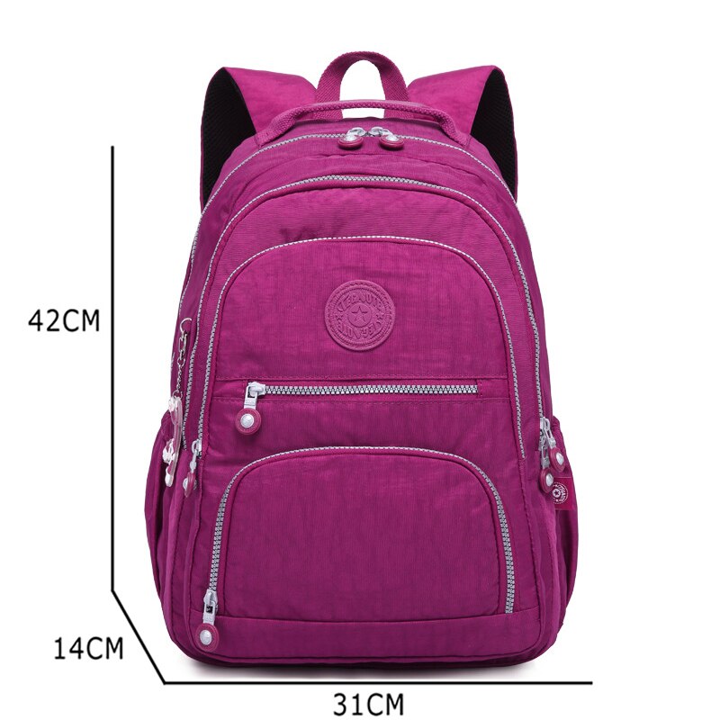 Nouveaux sacs d'école pour adolescentes école Sac à Dos cartable grande capacité voyage Sac Sac multifonction pochette d'ordinateur Sac A Dos