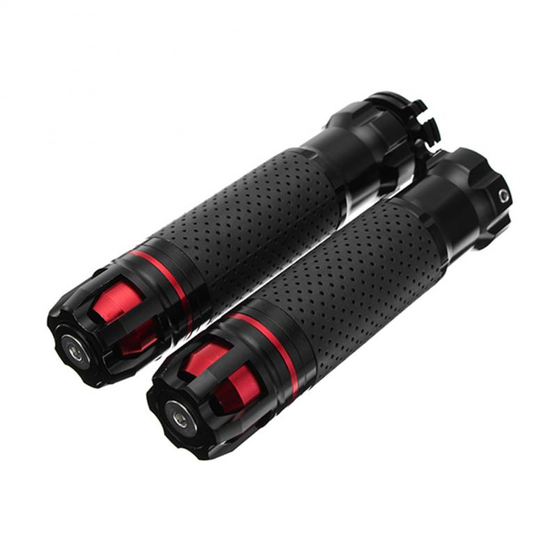 Motorcycle Accessories CNC Handlebar Grips Handle Grip Handle Bar Motorcycle Grips For Honda Kawasaki Yamaha Suzuki Hyosung: black