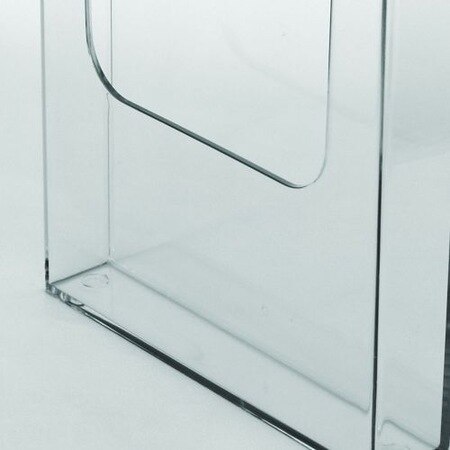 A4 (21x30) Wall Mounted Pocket Acrylic Document Rack Brochure Holder-Pre-drilled fixing holes for fast mounting – poster display