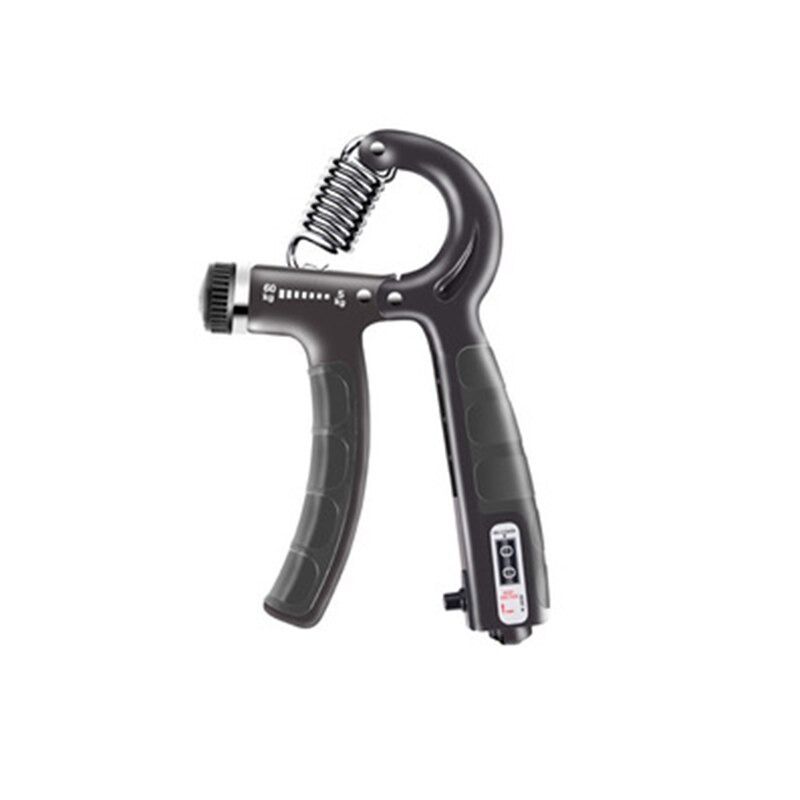 5-60Kg FatGrip Wrist Increase Strength Adjustable Heavy Gripper Fitness Hand Exerciser Grip Spring Finger Pinch Carpal Expander: Silver