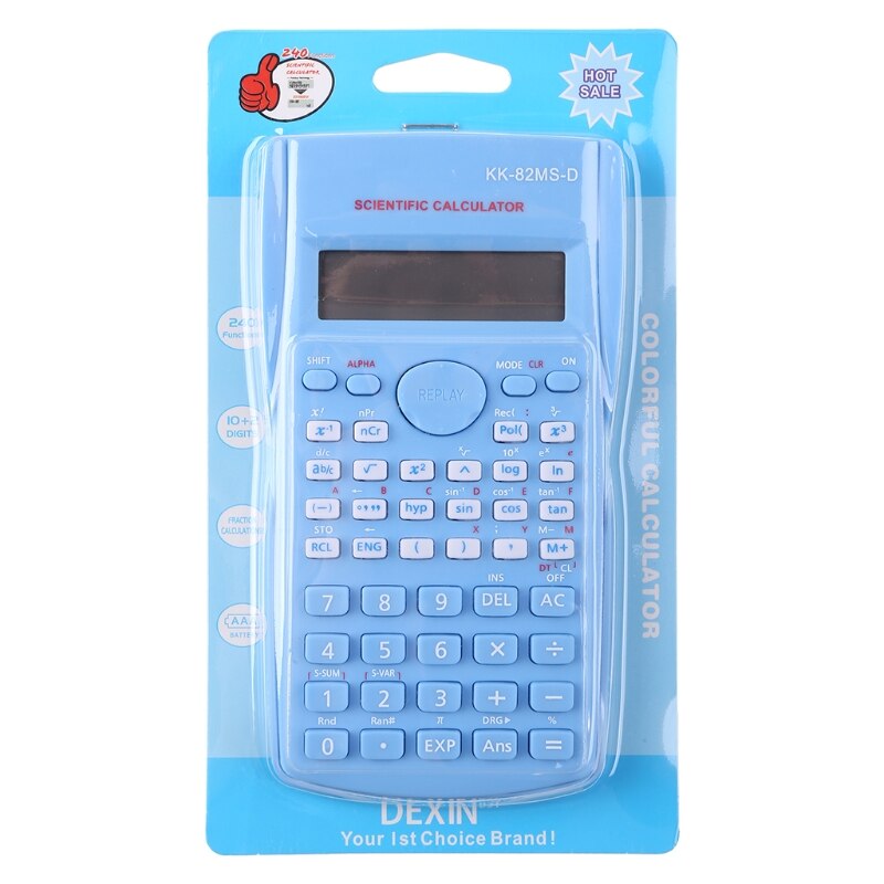 H4GA Scientific Calculator Stationery School Office Engineering Multifunction School Engineering Stationery Scientific Tool