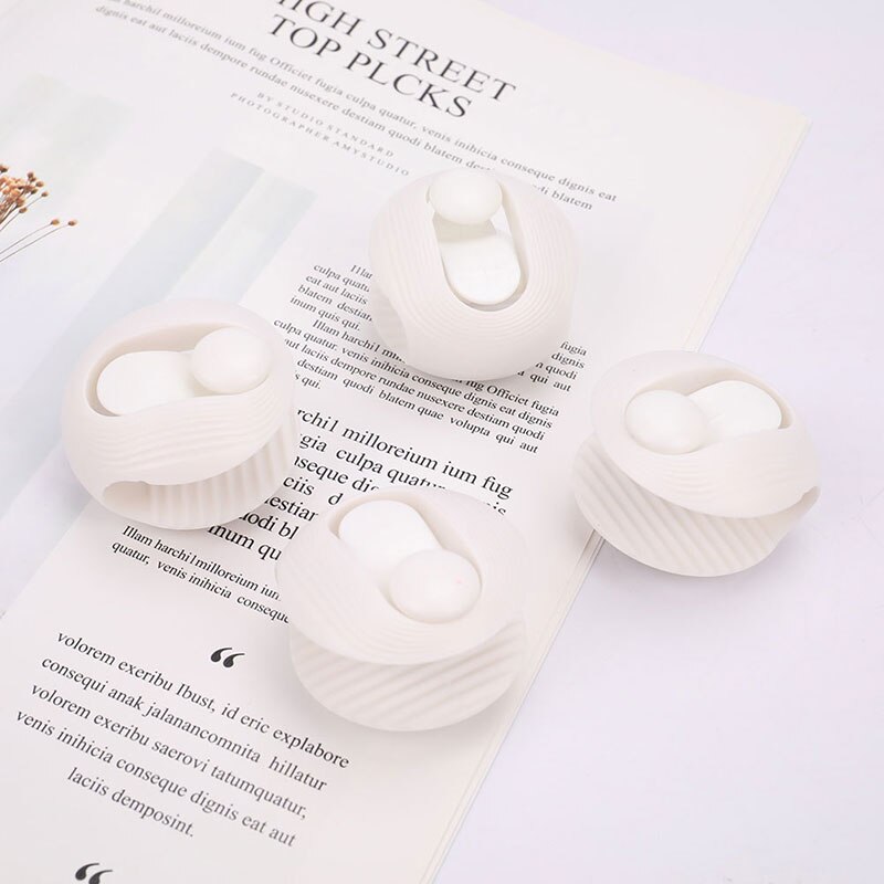 Couverture de lit avec attache en plastique, 4 pièces, housse de couette, accessoires antidérapants: White