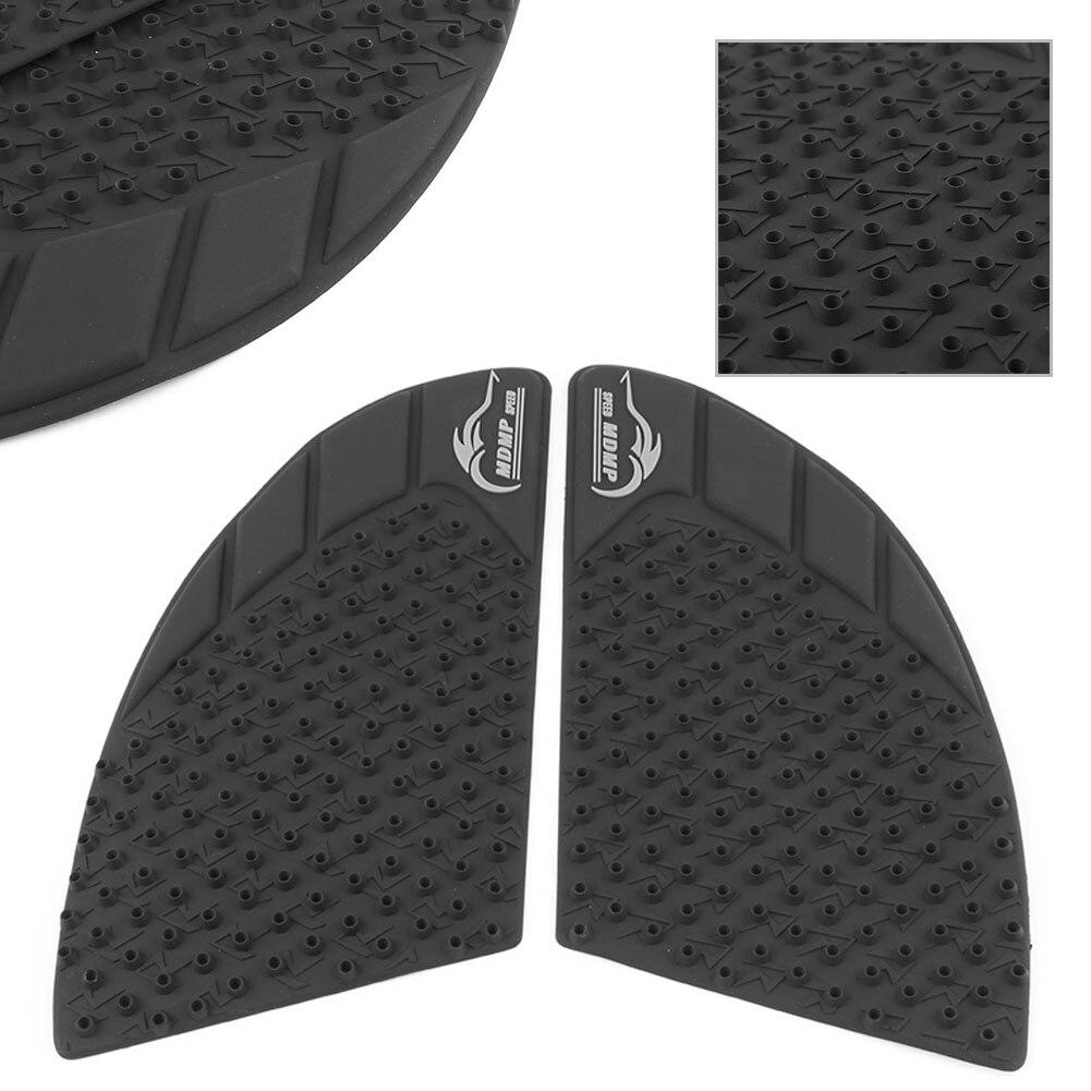 Voor Suzuki Gsxr 1000 GSXR1000 Motorfiets Olie Tank Traction Randpolster Gas Brandstof Knee Grip Protector Rubber zwart
