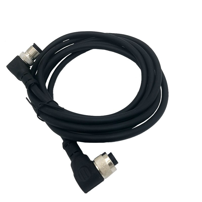 M12 sensor connector cable double head waterproof line male female 2m wire waterproof 4Pin 5Pin 8Pin sensor connectors