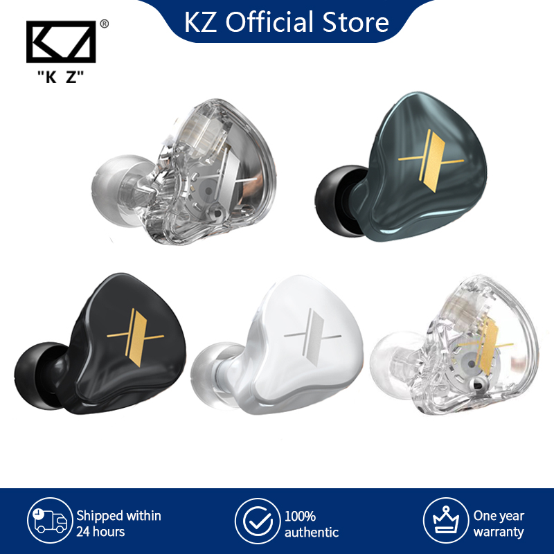 Słuchawki KZ EDX 1 Dynamiczne słuchawki douszne HIFI Bass Słuchawki douszne Sportowy zestaw słuchawkowy z redukcją szumów