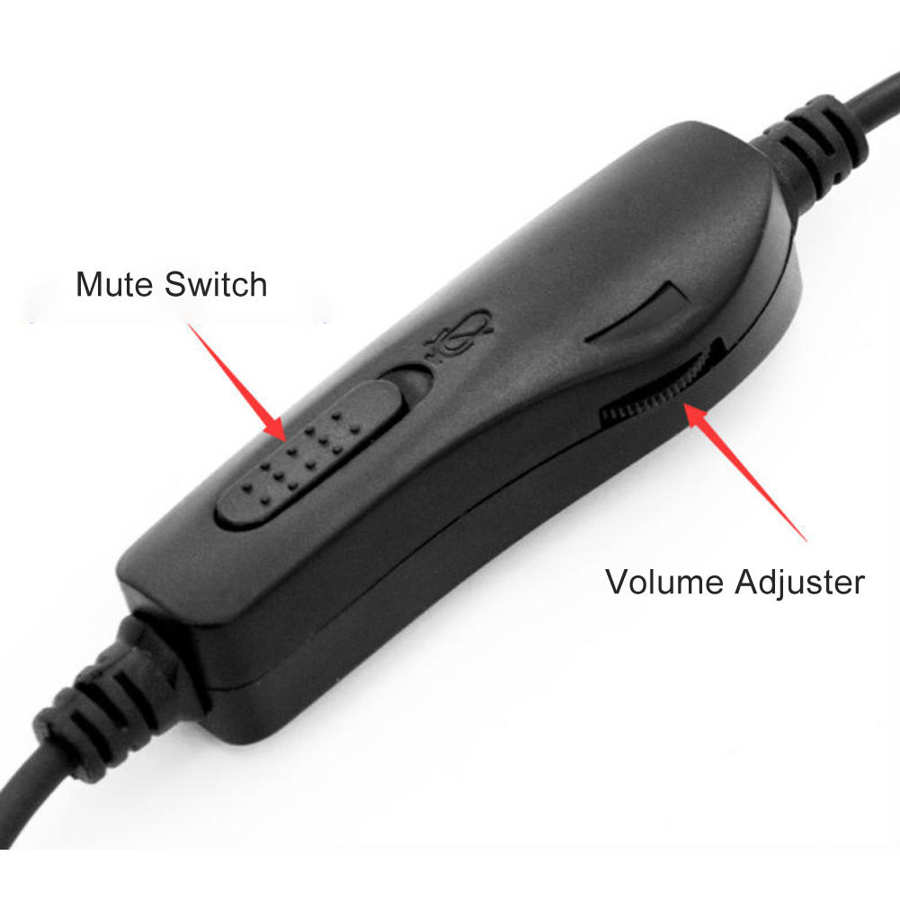 3.5mm H500 Call Center Headset Service Headphone Telephone Traffic Earphone Customer Communication 360 Degrees Computer Headset