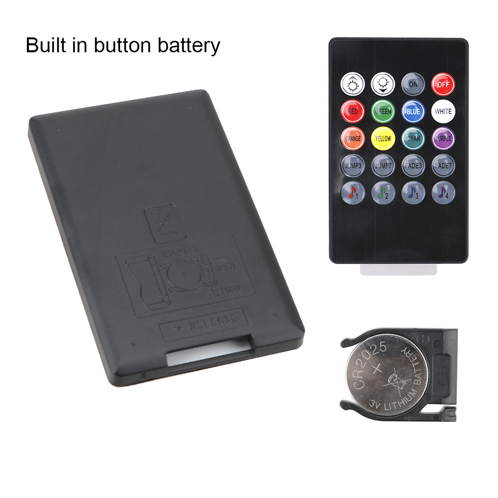 Ambient Lamp Remote/Voice Control Automotive Interior Decorative Lights 24/36/48 LED LED Car Foot Light Atmosphere Lamp