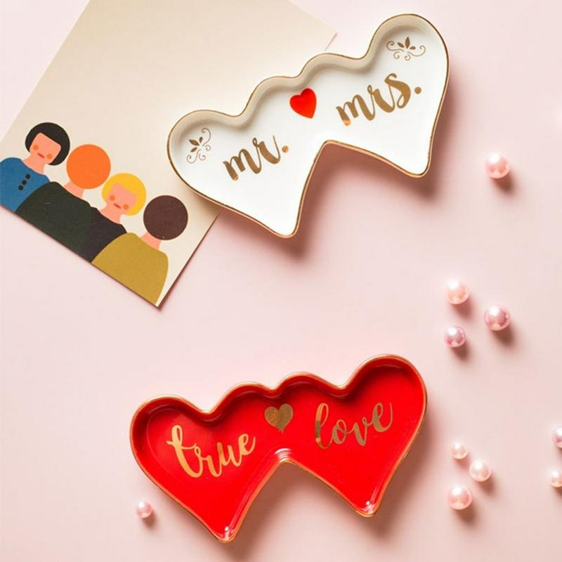 Nordic Stijl Sieraden Ketting Gerechten Keramische Snack Snoep Opslag Trays Thuis Bruiloft Decoratie Platen Ambachten Fotografie Props