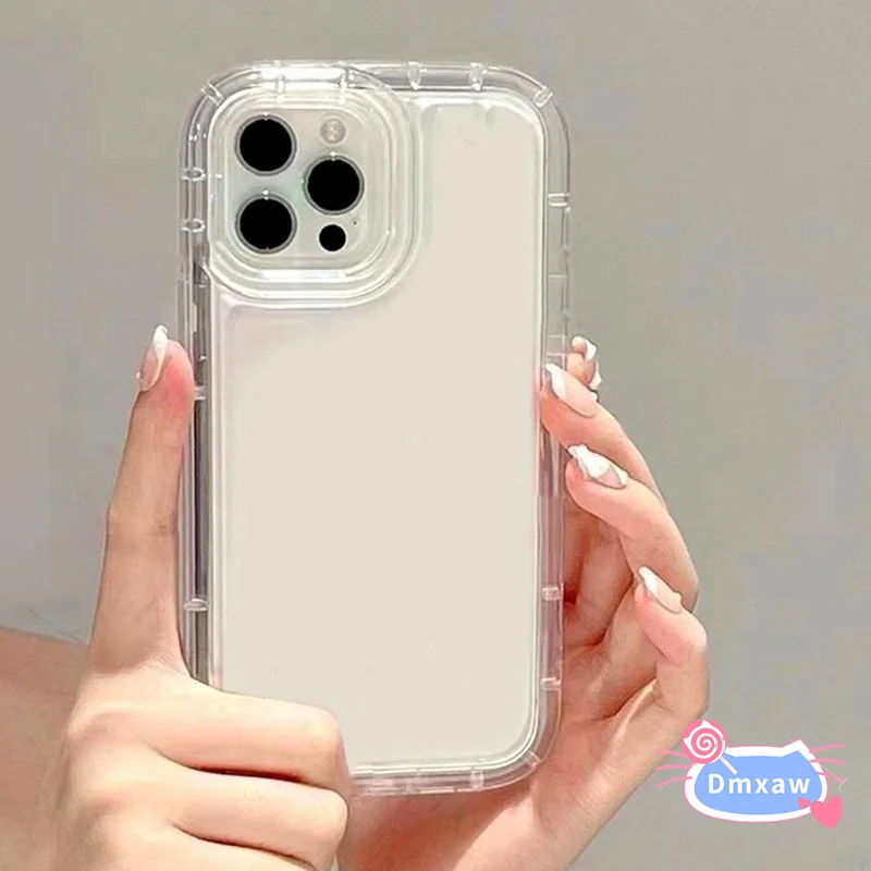 For Huawei Nova 12 11 Pro Ultra Lite 12S 10 8 7 6 5 Pro 4 11 12 SE P40 Lite Nzone S7 Pro+ Phone Case Simple Transparent Cover