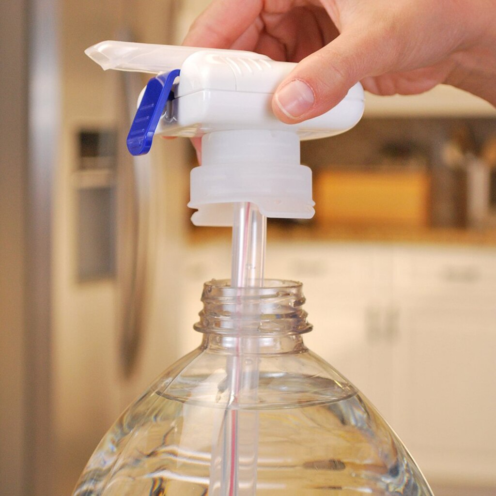 2 Pcs Magic Tap Automatic Water Drink Soda Beverage Dispenser Spill Proof