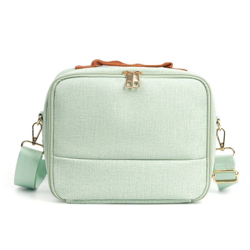 R91A Digital Camera Printer Storage Bag For CP910/1200/1300 Camera Padded Shoulder Bag Crossbody Camera Case- Bag AntiTheft: green