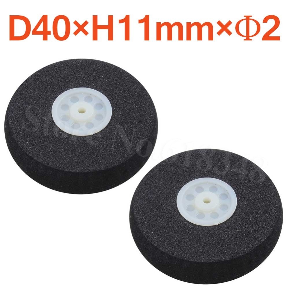 Lichte schuimstaartwielen spons 25mm 30mm 35mm 40mm 45mm 50mm 55mm 60mm voor rc afstandsbediening vliegtuig vervangende onderdelen