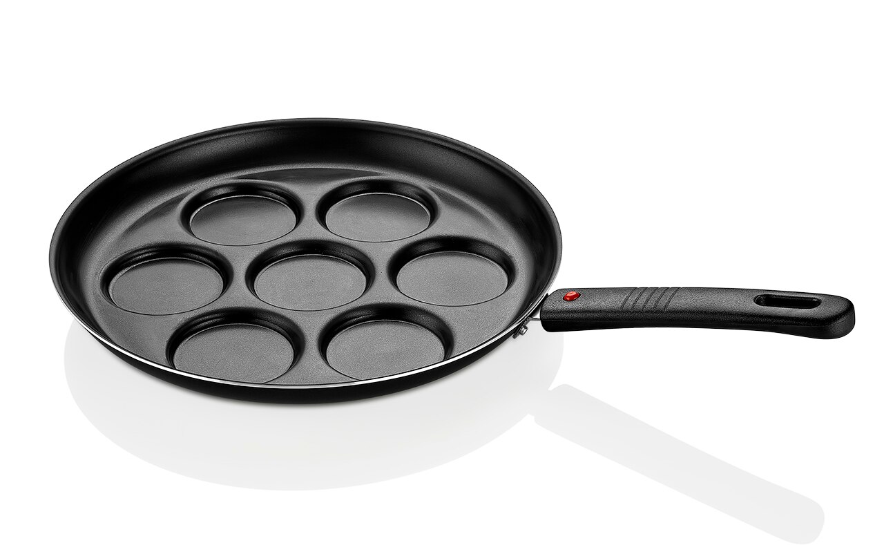 Sartén para pancakes, antiadherente, extraíble, 7 huevos, pancakes, Mini crepé