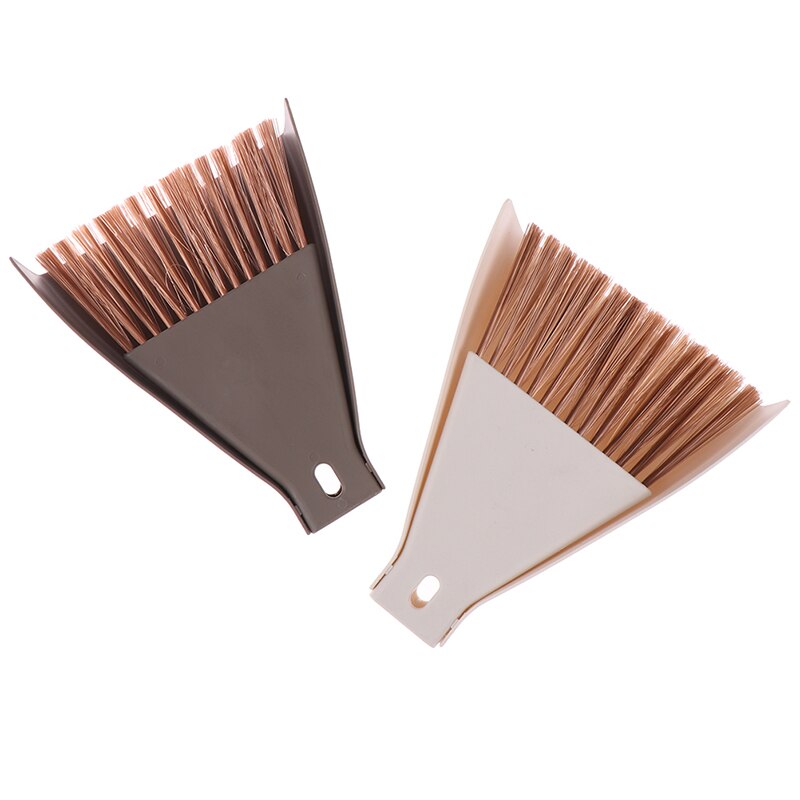Mini Desktop Broom and Dustpan Set and Brush Cleaning Tool Household Dust Pan