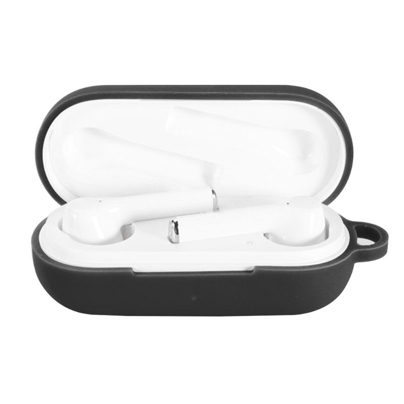 Coque Anti-chute pour écouteurs coque de protection en Silicone pour Huawei freebud 3i sans fil Bluetooth écouteurs accessoires: Black