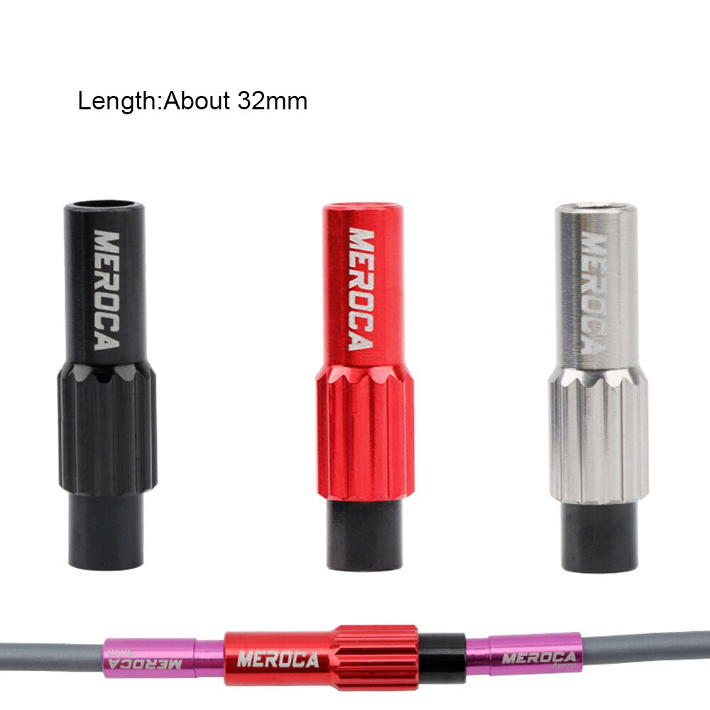 2pcs Micro Adjustable Screws MTB Bike Brake Cable Gear Shift Connector Road Bike Shifter Cable Line Adjust Housing Caps