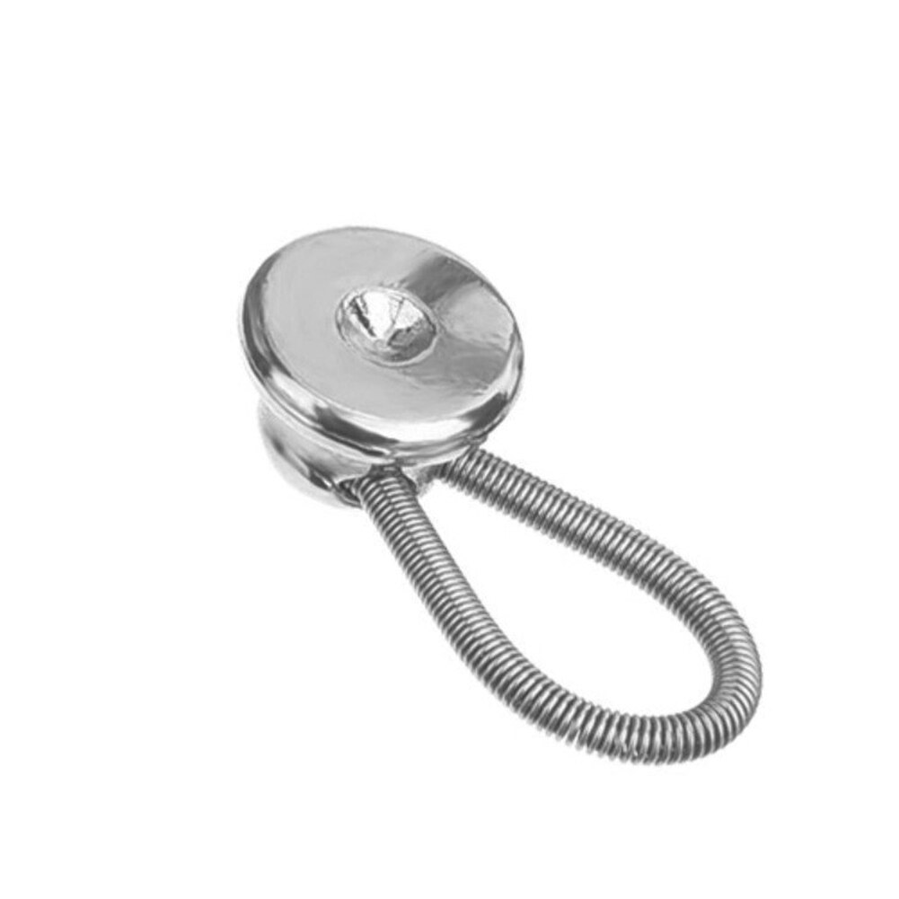 6pcs Lengthen Shirt Dress Jeans Collar Extender Neck Expander Trouser Coat Comfy Pants Button Buckle 10mm Lock Flexible