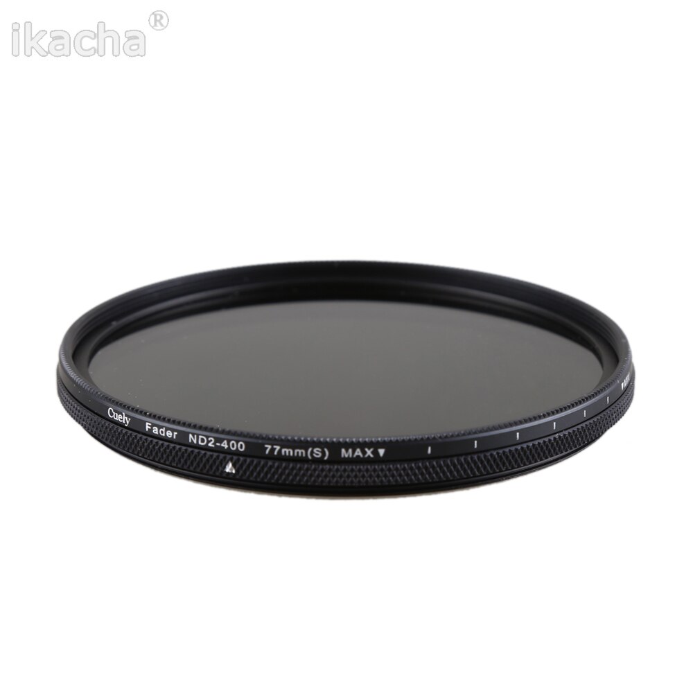 Slanke ND2-400 Neutrale Dichtheid Fader Variabele ND filter Verstelbare Voor Canon Nikon Sony 49/52/55/58 /62/67/72/77/82mm