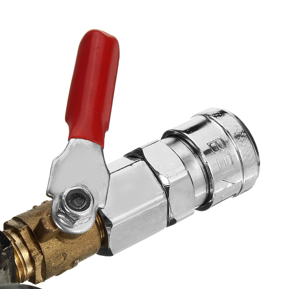 240v luftkompressor pumpe trykafbryder manifold regulator kontrolventil med hurtigstikmålere 90-120 psi