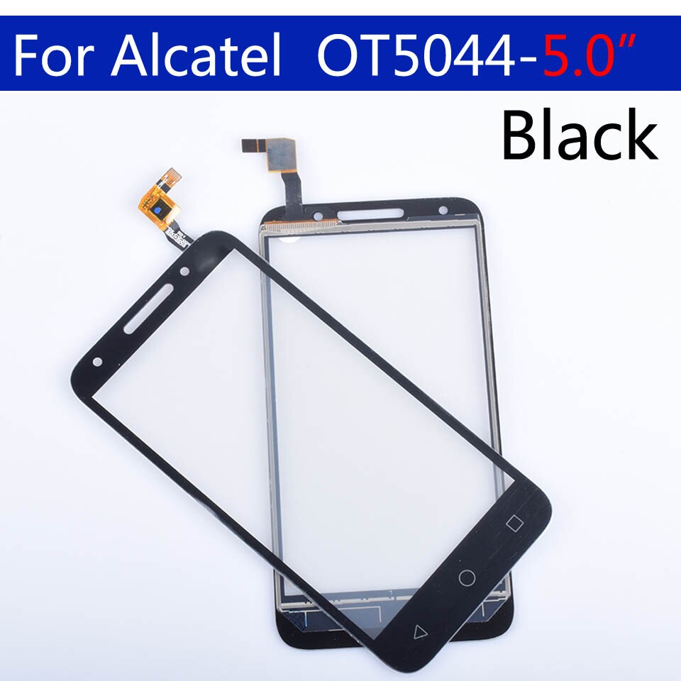 Pantalla táctil para Alcatel One U5 contacto OT5044 OT 5044D5044T 5044Y 5044R Touch Sensor de Panel de pantalla digitalizador de reemplazo de vidrio
