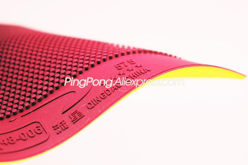 thumbnail image 2 of Palio AK-47 Yellow Table Tennis Rubber - 2.2mm Matt Pips For 40+ Balls 2 of 6