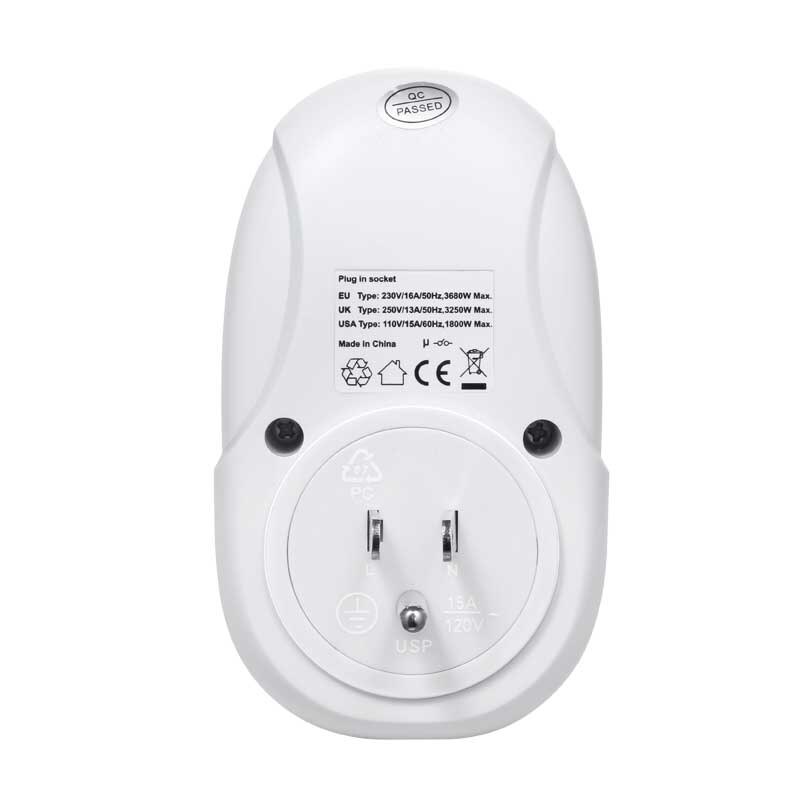 Nashone RC100 interruttori della luce di controllo a distanza Senza Fili per Uso Domestico Elettrodomestici, interruttore senza fili, 1 A Distanza 3 presa di corrente, fino a 100ft: USA