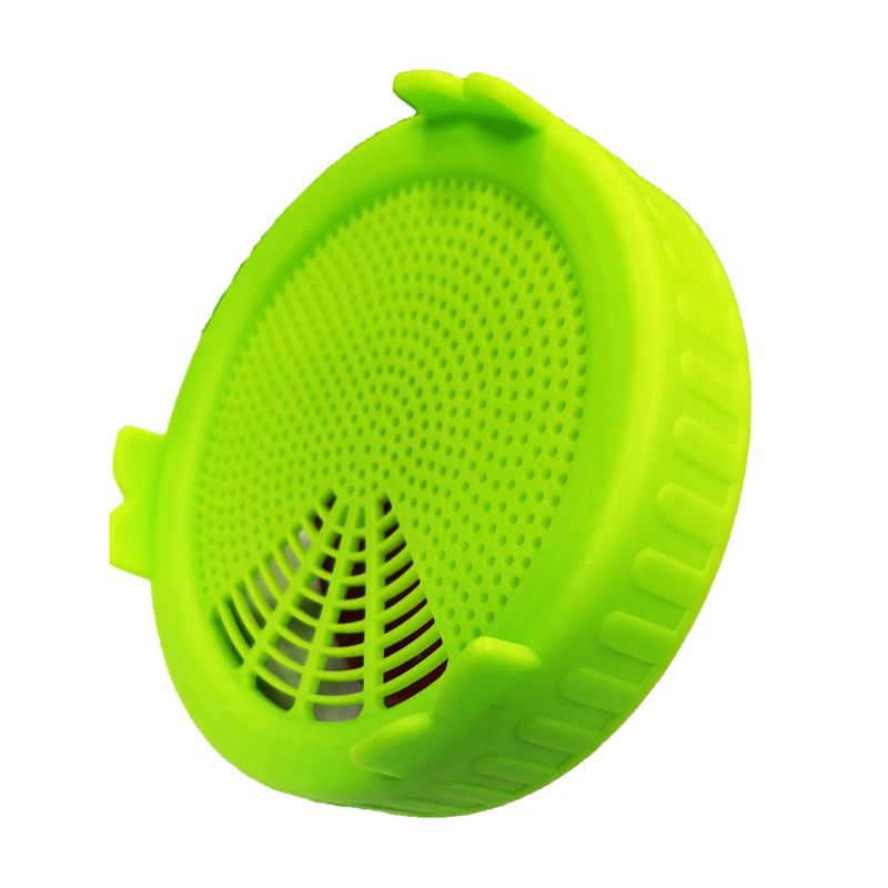 Plastic Sprouting Lid Mesh Cover for 86mm Wide Mouth Mason Sprout Jars Strainer: Green