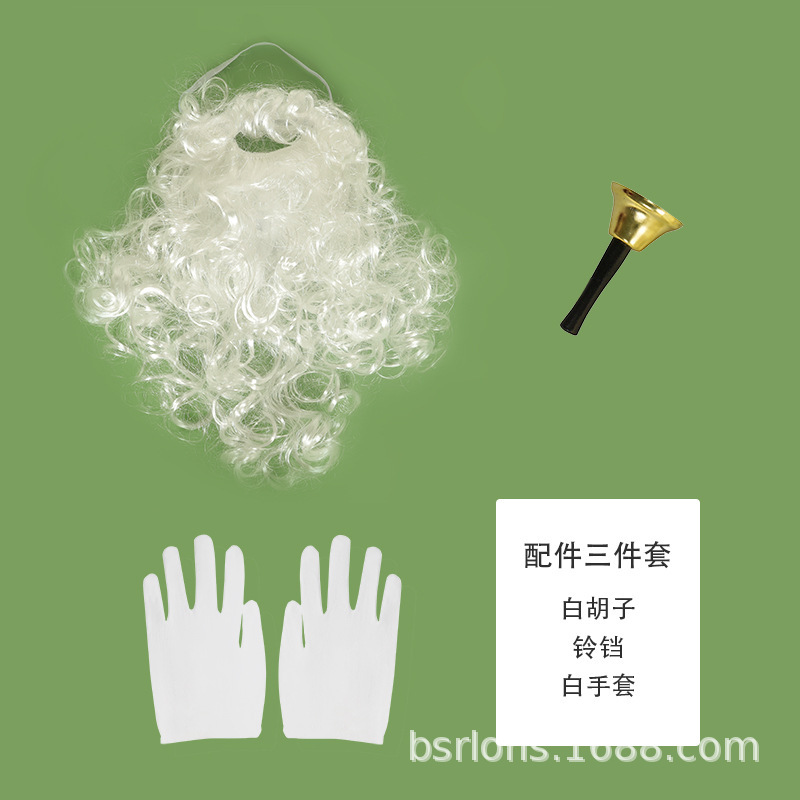 Weihnachten Cosplay Kostüm Kinder Performance Kostüme Weihnachtsmann Kostüme Requisiten Party Kinder Performance Kostüme: M / Beige